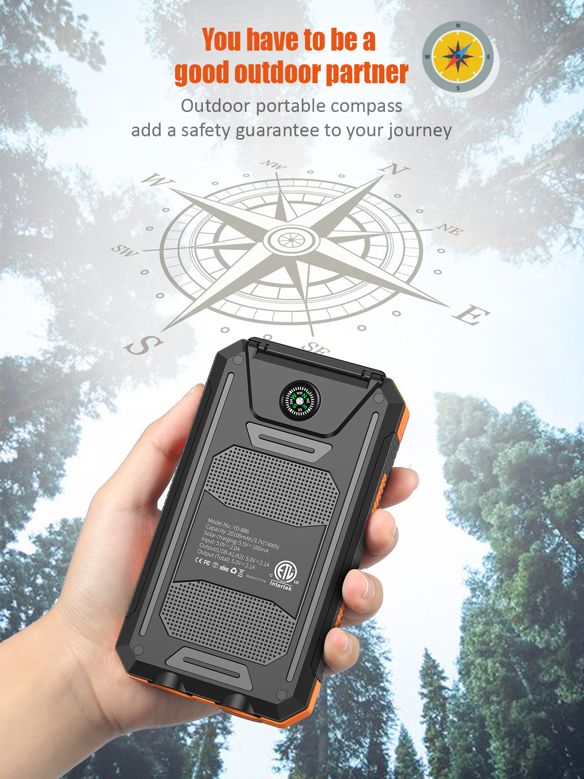 Solar Power Adventure Light