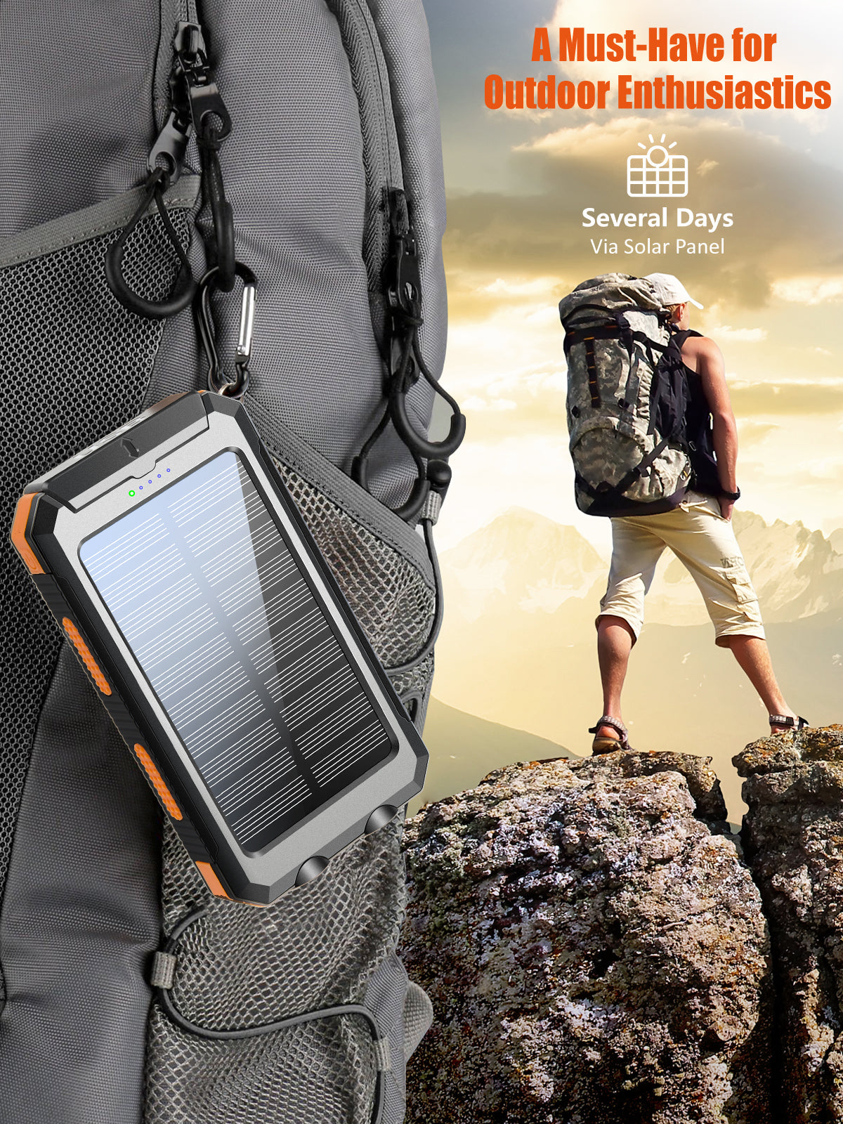 Solar Power Adventure Light